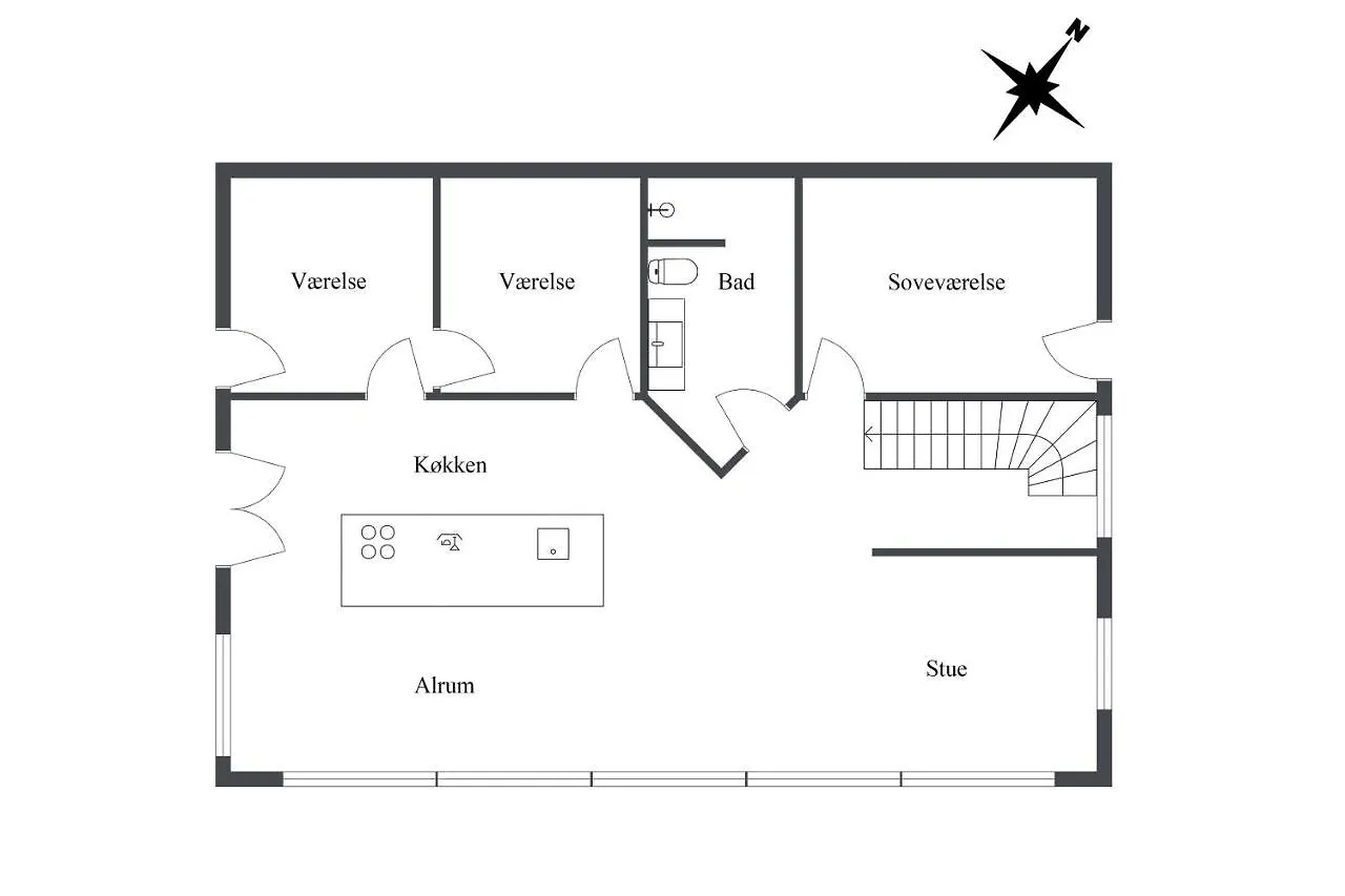 Holiday Apartment Vestre Strandvej 020135スケーエン スケーエン
